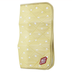 CB JAPAN dsk ping系列 日式便當盒包巾, 42 x 42 x 0.5cm, 幾何黃, 1個