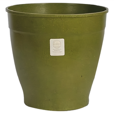 美國 Ecoforms 環保花盆 Nova 12，19x24公分 穀物纖維, 12, 30 x 19 x 29cm, 酪梨綠, 1個