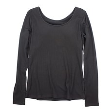 DR.MANGO 芒果科技 BRA 長袖T恤, XXL, 黑