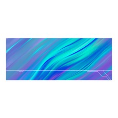 Esoon 加大款電競滑鼠墊 60 x 30 x 0.2cm 渲染藍, 1個