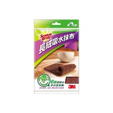3M Scotch-Brite 百利 長絨吸水抹布, 1包