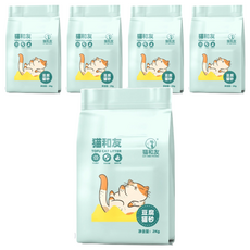 葉子小舖 天然豆腐貓砂 6L 容量 2kg (1包) 低粉塵, 5包, 竹炭