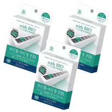 COGIT BIO 空調防黴消臭盒, 3個月效果持續, 冷氣空間持久清新, 3盒, 23g