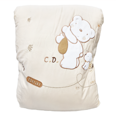 C.D.BABY 佳登 田園熊電繡嬰童被, 松香米
