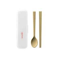 sillymann 100%鉑金矽膠兒童餐具組 輕巧衛生美觀, 綠色, 湯勺 + 筷子 + 收納盒, 1組