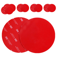 spider loc 強力圓形雙面膠帶 2個套裝, 透明, 6個