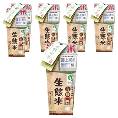 陳協和 有機生態白米 池上米 CNS一等, 1.5kg, 6包