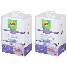 3M Scotch-Brite 百利 小蘇打輕薄菜瓜布+易取收納盒, 30片, 2盒