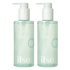 ilso 天然溫和卸妝油 2瓶 溫和卸妝 深層清潔 保濕滋養, 200ml