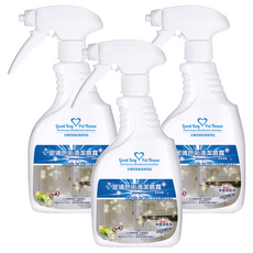 GBPH 好寶貝 玻璃皂垢清潔噴霧 香茅檸檬, 天然無毒, 快速清潔, 500ml, 3瓶
