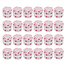 毛皇上 彈力自黏寵物繃帶 白底紅爪 中號, 487g, 24捲