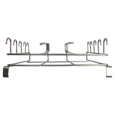 西格傢飾 多功能櫥櫃置物收納掛架，約25x25x9.7cm，約1KG，中國製造/台灣監製, 單色, 25 x 25 x 9.7cm, 1個