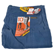 GLADIATOR 超彈力工作長褲, 強彈180度 PROFILE FLEX, 藍, 4L