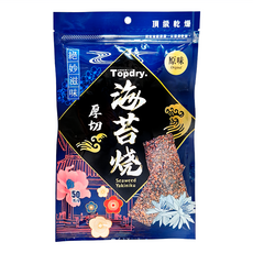 TOPDRY 乾燥 厚切海苔燒 原味, 50g, 1包