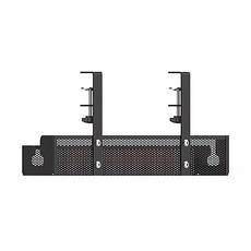 上手家居 金屬電線收納盒 黑色, 1組