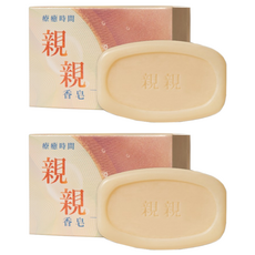 親親 香皂，天然油脂來源成分，泡沫細緻洗後不乾澀，添加益生菌，天然楊梅蠟幫助保濕, 100g, 2個