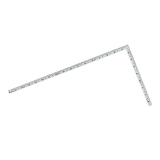 SHINWA 鶴龜 名作角尺 1尺6寸/45公分 薄型 木工角尺, 1個