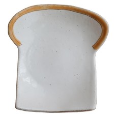 日本 造型筷架 美濃燒 6 x 5.5 x 1.3cm, 吐司, 1個