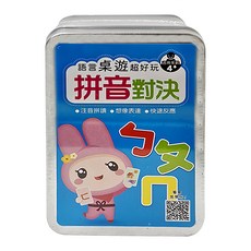 幼福 語言桌遊超好玩 ㄅㄆㄇ拼音對決, 注音拼讀 想像表達 快速反應, 1703-24, 1盒