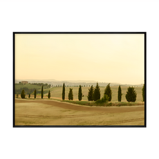 田野畫作照片 黑框 浪漫主義, 59.4 x 42cm