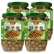 龍宏 樹子粒, 385g, 無添加防腐劑, 4罐