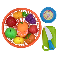 kidmate 孩子王 水果籃切切樂玩具套裝, 1盒