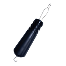 感恩使者 鈕扣勾出器 拉鍊幫手 穿脫衣物輔助器, 黑色, 1個