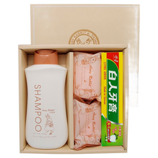 Anny Rabbit 安妮兔 套組 (1洗髮精+2皂+1小牙膏)，台灣製造，送禮自用皆宜, 1組