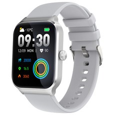 MIVSEN 智慧手錶 P58, 銀色, 1.96吋, 藍牙, 1支