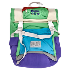 Vanwalk 出走 可愛日系大容量後背包 V2704, 庫酷綠