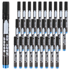 BangJiaShi 幫家適 速乾油性麥克筆, 藍色, 100支