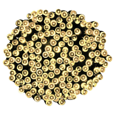 WIDE VIEW 太陽能戶外裝飾燈串 200LED 防水 零電費, 1個, 冷白光