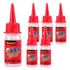 3M Scotch 保麗龍膠, 修補黏著容易淨手水洗使用方便, 6瓶