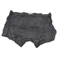 NAN.R.S 超透氣涼感內褲3件組, 95%再生纖維素纖維, U型貼心設計, 3XL, 黑色