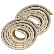 FaSoLa 多用途兒童防撞條 NBR高密加厚DIY剪裁, 米色, 2條