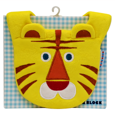 BRICK BLOCK 另類造型布製圍兜兜, 獅子, 1入, 1件