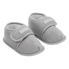 KU.KU Duckbill 酷咕鴨 PLUS竹纖羅紋學布鞋 XL 山系灰 寶寶學步鞋