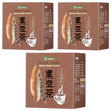 蔴鑽農坊 黑琵黑豆茶, 13g, 10包, 3盒