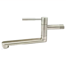 竹圓陶瓷自由栓 304不鏽鋼材質 出水管可360度旋轉, 1個