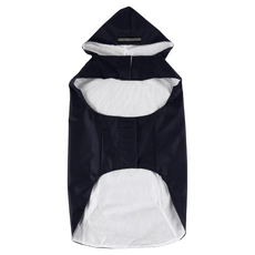 狗狗連帽雨衣 L, 黑色, 1件