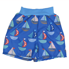 Splash About 海灘尿布褲, XXL, 普普風帆船