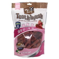 Mr.Bone 多效潔牙骨, 草莓 + 蔓越莓, 360g, 1袋