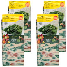 COGIT 蔬果保鮮袋, 38.5 x 30cm, 8個, 4包