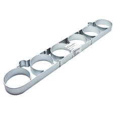 SaNNeNg 三能 6連圓型鳳梨酥圈 陽極 363 x 63 x 20mm, SN9073, 1個