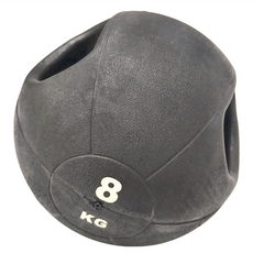 AB Sport 把手藥球, 8kg 黑色, 1個