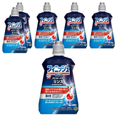 finish 洗碗機專用光潔潤乾劑, 250ml, 6瓶