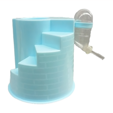 Carno 卡諾 倉鼠餵食水食器, 多功能城堡房, 帶旋轉樓梯, 1個