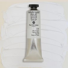 SENNELIER 申內利爾 Rive里夫專家級油畫顏料 一般色 鈦白 N130312.116, 40ml, 1色