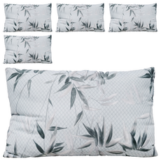 LoveCity 寢城之戀 台灣製 超細舒柔棉透氣舒適 可水洗印花枕, 竹影, 5個