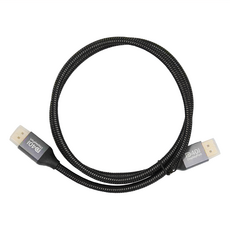 POLYWELL 寶利威爾 DP40 16K鋁合金編織線 8K60 4K240 PW15-W46-K110, 1m, 1條